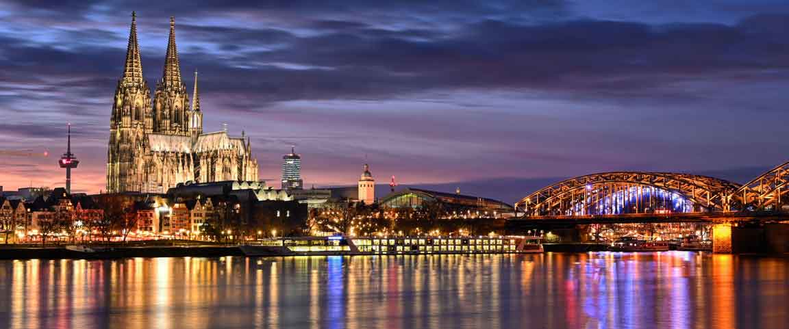 Kölner Dom und Rheinbrücke